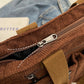 🔈🔈 60 % RABATT!  👜 Vintage-Umhängetasche in Uni-Farbe🎁