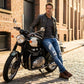 👖60 % RABATT! 🔥 Stylische Skinny Jeans im Used-Look für Herren – Schmale, zulaufende Passform, atmungsaktive Baumwolle & lässige Risse
