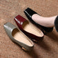 👠 Damen-Pumps mit Schlangenmuster und Blockabsatz – Quadratische Zehenpartie, Metallakzente & ganztägiger Tragekomfort ✨