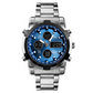 📢📢60 % RABATT!! ⏰ Wasserdichte Herren-Armbanduhr im Militärstil mit analoger und digitaler Anzeige – 48 mm, Multifunktion und Edelstahlarmband! 🕰️💪