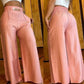 👖 60% RABATT! 💃 Damen-Hose – Hoher Bund, Weites Bein, Mit Gürtelakzent & Vielseitiger Look ✨