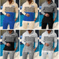 🔈🔈 60 % RABATT!! 🔥👕 Herren-Trainingsanzug mit Kapuze und Farbblock-Design 👖