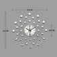 ✨60 % RABATT🕰️ Kreative Strass-Wanduhr – Leise, minimalistischer Luxus für Wohnzimmer, Esszimmer und Eingangsbereich! 💎🏡