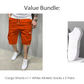 🥳2026 HEISSER VERKAUF🩳60% RABATT! Leichte Cargoshorts – Atmungsaktives Material, knielang. Sichere Taschen für Handy und Schlüssel. Bequem den ganzen Tag. ✅☀️