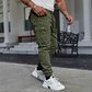 👖50 % Rabatt🏃 Sweathosen im Workwear-Stil | Kordelzug in der Taille · Strapazierfähiges Polyester · Konisch zulaufende Hosenbeine · Mehrere Taschen
