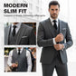 👔 JETZT 60 % RABATT! 🕴️ Slim-Fit Herren-Anzug, 3-teilig – Perfekte Passform, hochwertiger Stoff & ideal für formelle Anlässe 🤵