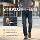 👖NEU EINGETROFFEN – 60 % RABATT🔥🥳ÜBER 50.000 VERKAUFT!💥 Herren-Stretchjeans mit geradem Bein
