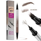 ✨️SONDERANGEBOTE – 60 % RABATT✨️2-in-1 wasserfester flüssiger Augenbrauenstift
