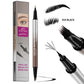 ✨️SONDERANGEBOTE – 60 % RABATT✨️2-in-1 wasserfester flüssiger Augenbrauenstift