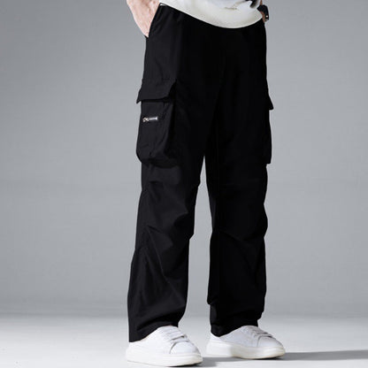 👖 JETZT 50 % RABATT! 🛠️ Herren-Stretchhose mit Taschen – Mehrere Taschen & Kordelzug in der Taille – Lässige, gerade geschnittene Hose – perfekt für die Arbeit, auf Reisen oder an aktiven Tagen 🏃‍♂️