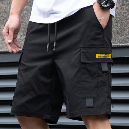 🔥SOMMERANGEBOT 2026🔥 Lässige Herren-Cargoshorts mit Kordelzug im Bund