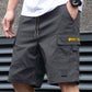 🔥SOMMERANGEBOT 2026🔥 Lässige Herren-Cargoshorts mit Kordelzug im Bund