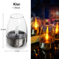 🕯️ 2 KAUFEN, 1 GRATIS! ☀️ 6er-Pack Solar-LED-Tischlampen – Flammenlos & wasserdicht, automatische Ein-/Ausschaltung mit Dämmerungssensor für Garten & Party 🏕️