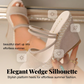 👡 50 % RABATT! ☀️ Sandalen mit Keilabsatz für Damen – Bequem, stabil und stylisch – perfekt zu Sommerkleidern, Shorts oder für einen Tag in der Stadt – gepolsterte Sohle für lange Spaziergänge 🌸