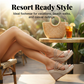 👡 50 % RABATT! ☀️ Sandalen mit Keilabsatz für Damen – Bequem, stabil und stylisch – perfekt zu Sommerkleidern, Shorts oder für einen Tag in der Stadt – gepolsterte Sohle für lange Spaziergänge 🌸