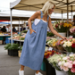 👗 JETZT 60 % RABATT! 🌸Ein locker sitzendes, federleichtes Kleid ☁️ Leicht, atmungsaktiv und nicht stickig 🌬️ Mit versteckter, großer Tasche 📱