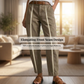 Vielseitige, schmal zulaufende Hose 👖 Hochgeschnitten und figurbetont, praktische Taschen, knitterfreies Material, zaubert längere Beine 📏
