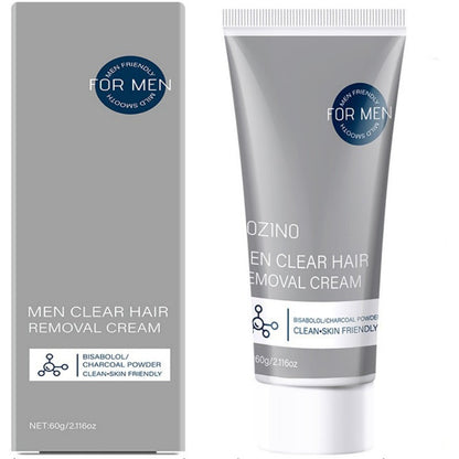 Enthaarungscreme für Männer 🧔 Sanft und reizfrei, kann auf Brust, Rücken, Armen und Beinen angewendet werden ✨