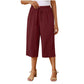 ⏰ 50 % RABATT – Nur für kurze Zeit ✨Damen Sommer Caprihose 🌿 Leicht, Luftig & Vielseitig kombinierbar