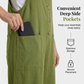 👖JETZT 60 % RABATT! 🌿 Lässige Damen-Latzhose mit Knopfleiste – Verstellbare Träger, atmungsaktives Material & bequeme Passform ✨