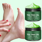 Fußmasken-Creme mit Teebaumöl 🦶 — Aloe für intensive Feuchtigkeit, Vitamin E zur Reparatur rissiger Haut: Genießen Sie eine Fußpflege in Spa-Qualität für zu Hause 🧴