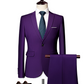 ✨👔60 % RABATT + KOSTENLOSER VERSAND 💼 Zweiteiliger Herrenanzug in moderner Passform – Atmungsaktiv, knitterfrei und professionell im Stil ✨