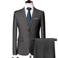 ✨👔60 % RABATT + KOSTENLOSER VERSAND 💼 Zweiteiliger Herrenanzug in moderner Passform – Atmungsaktiv, knitterfrei und professionell im Stil ✨