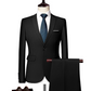 ✨👔60 % RABATT + KOSTENLOSER VERSAND 💼 Zweiteiliger Herrenanzug in moderner Passform – Atmungsaktiv, knitterfrei und professionell im Stil ✨