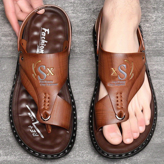 👣 Nur für kurze Zeit: 60 % Rabatt! 🌿 Atmungsaktive Outdoor-Sandalen aus weichem Leder für Herren (auch in großen Größen) – stützend, rutschfest, zum Hineinschlüpfen 🌲