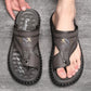 👣 Nur für kurze Zeit: 60 % Rabatt! 🌿 Atmungsaktive Outdoor-Sandalen aus weichem Leder für Herren (auch in großen Größen) – stützend, rutschfest, zum Hineinschlüpfen 🌲