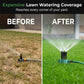 🌿💦 Präzisions-Gartensprinkler 360° – Vollständige Abdeckung, einfache Installation & sanfter Sprühstrahl (grün)