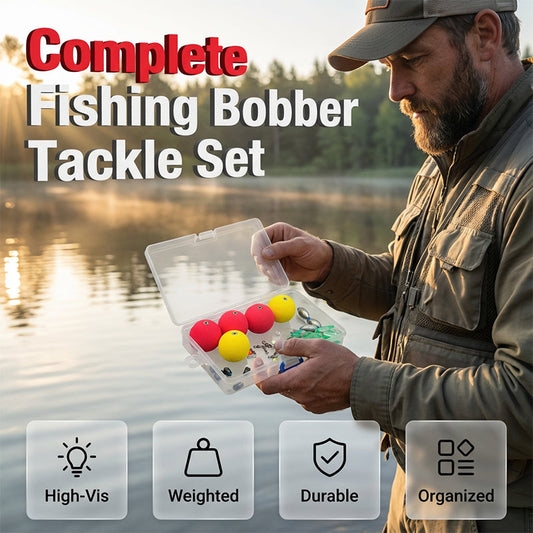 🎣 50% RABATT! 🪝 Komplett-Montage Set – Schwimmkörper Enthalten, Blei Im Lieferumfang & Sofort Einsatzbereit 🎯