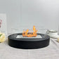 🔥✨ Rauch- und geruchloser Kamin | Elegante ovale Glaskuppel · Tragbar und leicht · Leicht zu entzündendes Bioethanol · Romantische Atmosphäre