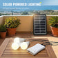 🔥LETZTER TAG – 50 % RABATT⚡ Solares Mehrfach-Beleuchtungssystem💡 3 Helligkeitsstufen · 3 LED-Leuchten (2,8 m langes Kabel), 🌧️ Funktioniert auch an bewölkten Tagen