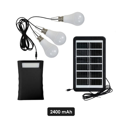 🔥LETZTER TAG – 50 % RABATT⚡ Solares Mehrfach-Beleuchtungssystem💡 3 Helligkeitsstufen · 3 LED-Leuchten (2,8 m langes Kabel), 🌧️ Funktioniert auch an bewölkten Tagen