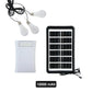 🔥LETZTER TAG – 50 % RABATT⚡ Solares Mehrfach-Beleuchtungssystem💡 3 Helligkeitsstufen · 3 LED-Leuchten (2,8 m langes Kabel), 🌧️ Funktioniert auch an bewölkten Tagen