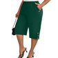 👖JETZT 50 % RABATT! 🌸Bequeme Caprihose für Damen mit elastischem Bund