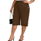 👖JETZT 50 % RABATT! 🌸Bequeme Caprihose für Damen mit elastischem Bund