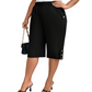 👖JETZT 50 % RABATT! 🌸Bequeme Caprihose für Damen mit elastischem Bund