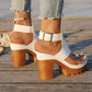 👡50 % RABATT✨ Sandalen mit offenem Zehenbereich und klobigem Absatz | Stabiler Absatz · Atmungsaktives, durchbrochenes Design · Verstellbare Fesselriemen · Rutschfeste Gummisohle · Vielseitiger Sommerlook