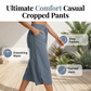 🌼 JETZT 50 % RABATT! 🌼 Einfarbige Shorts mit lockerer Passform für Damen
