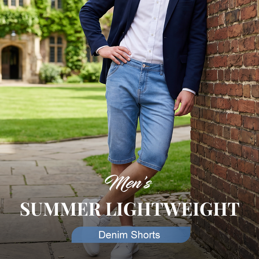 🩳 JETZT 50 % RABATT! ⏰ Leichte Sommer-Jeansshorts für Herren – atmungsaktiv, lässig und perfekt für heiße Tage – stilvolle und bequeme Passform 🌞
