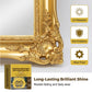 🎨🏡Goldblatt-Effekt-Farbset – Wasserbasierte, witterungsbeständige Metallic-Goldfarbe mit Pinsel, ideal für Möbel, Dekoration und DIY-Projekte im Außenbereich