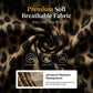 🐆 50 % RABATT FÜR BEGRENZTE ZEIT! ✨ Minikleid im Leopardenmuster mit Spaghettiträgern – rückenfrei, dehnbar, figurbetonte Passform 🌙
