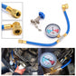 🔧 50 % RABATT! ❄️ R134a-Kältemittel-Befüllschlauch mit Manometer – auslaufsicher, gut ablesbar und kompatibel mit PKWs, LKWs oder Klimaanlagen zu Hause – sicheres Befüllen zum Selbermachen 🚗