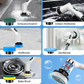 ✨ Kabelloser elektrischer Rotationsschrubber – Kraftreinigung, Multi-Aufsatz, wasserdicht 🧹