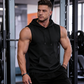 🔥 Ärmelloses Sport-Hoodie💧 Feuchtigkeitstransportierend · Schnell trocknend und scheuerfest🧢 Mit Kapuze, sonnen- und windabweisend · 🏋️ Ideal für Krafttraining, Laufen und Freizeit