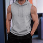 🔥 Ärmelloses Sport-Hoodie💧 Feuchtigkeitstransportierend · Schnell trocknend und scheuerfest🧢 Mit Kapuze, sonnen- und windabweisend · 🏋️ Ideal für Krafttraining, Laufen und Freizeit