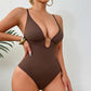 👙 LETZTER TAG – 50 % RABATT! ✨ Figurformender Body mit V-Ausschnitt für Damen – geschmeidig, stützend, vielseitig 💫