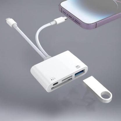 ⚡💾 3-in-1 USB-C Speicherkartenleser – für Handy, Laptop & Android, 480 Mbit/s, plug & play, jetzt −50%